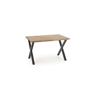 Jedilni miza HM APEX, hrast - masiva, 140x85 cm