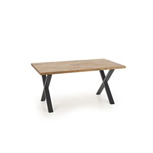 Jedilna miza HM APEX, hrast - masiva, 160x90 cm