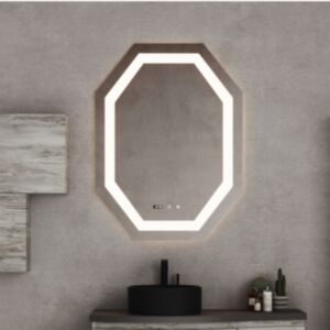 Ogledalo SD ROMB, z ambientalno osvetlitvijo - 75X100 cm